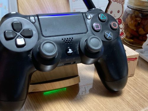 PS4コントローラーQiワイヤレス充電置きラク充電ワイヤレスレシーバー