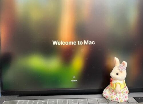 M1MacBookPro消去アシスタントwelcometomac